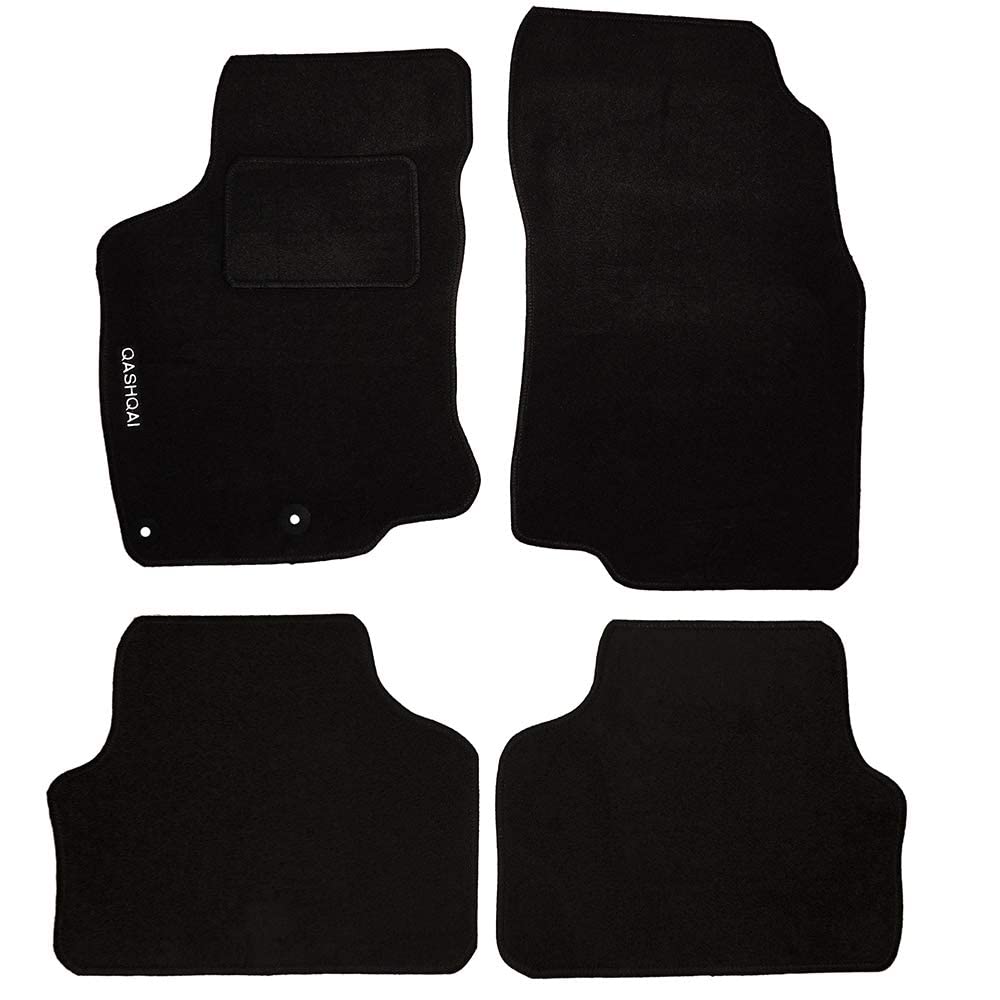 Lupex Shop tpmis2fix _ qashqai. S2 Fussmatten Auto aus Teppich mit Logo für Qashqai Serie 2 mit 2 Cl