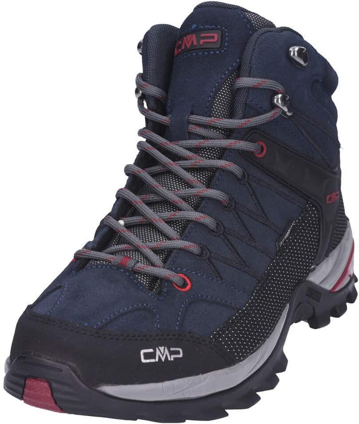 CMP Herren Rigel Mid Shoe Wp Trekking-& Wanderstiefel 39 EU Asphalt Syrah, 39 EU Asphalt Syrah