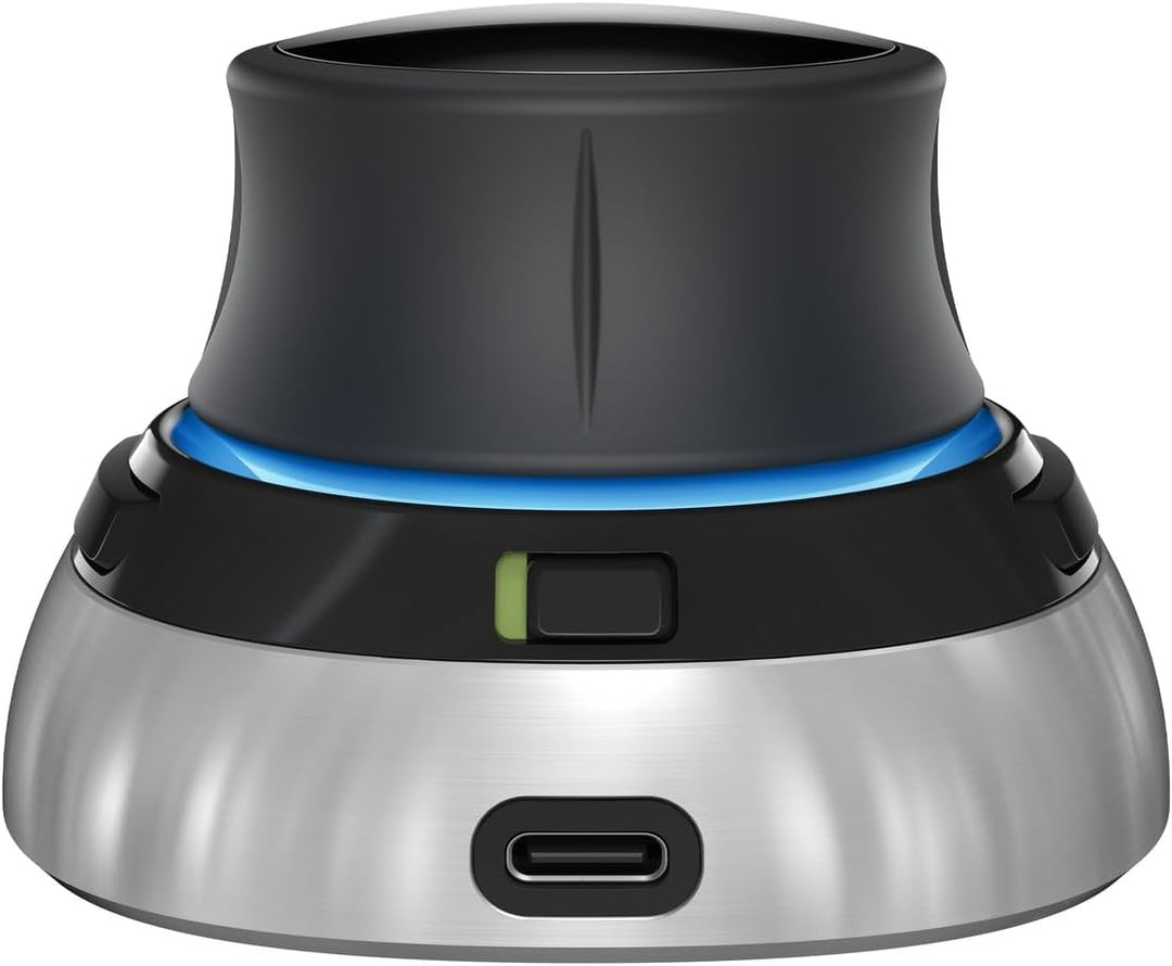 3Dconnexion SpaceMouse Wireless (Bluetooth Edition, 3D-Maus, kabellos, schwarz)