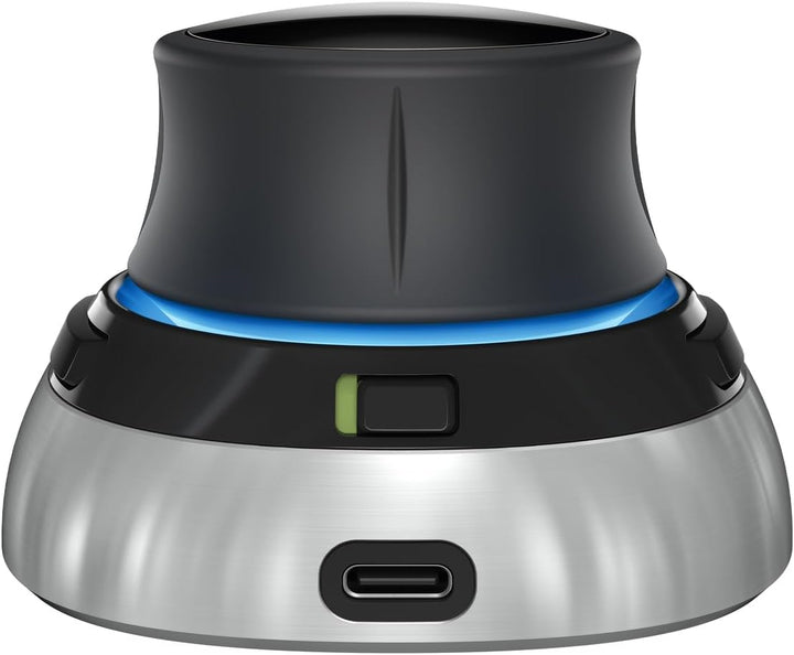 3Dconnexion SpaceMouse Wireless (Bluetooth Edition, 3D-Maus, kabellos, schwarz)