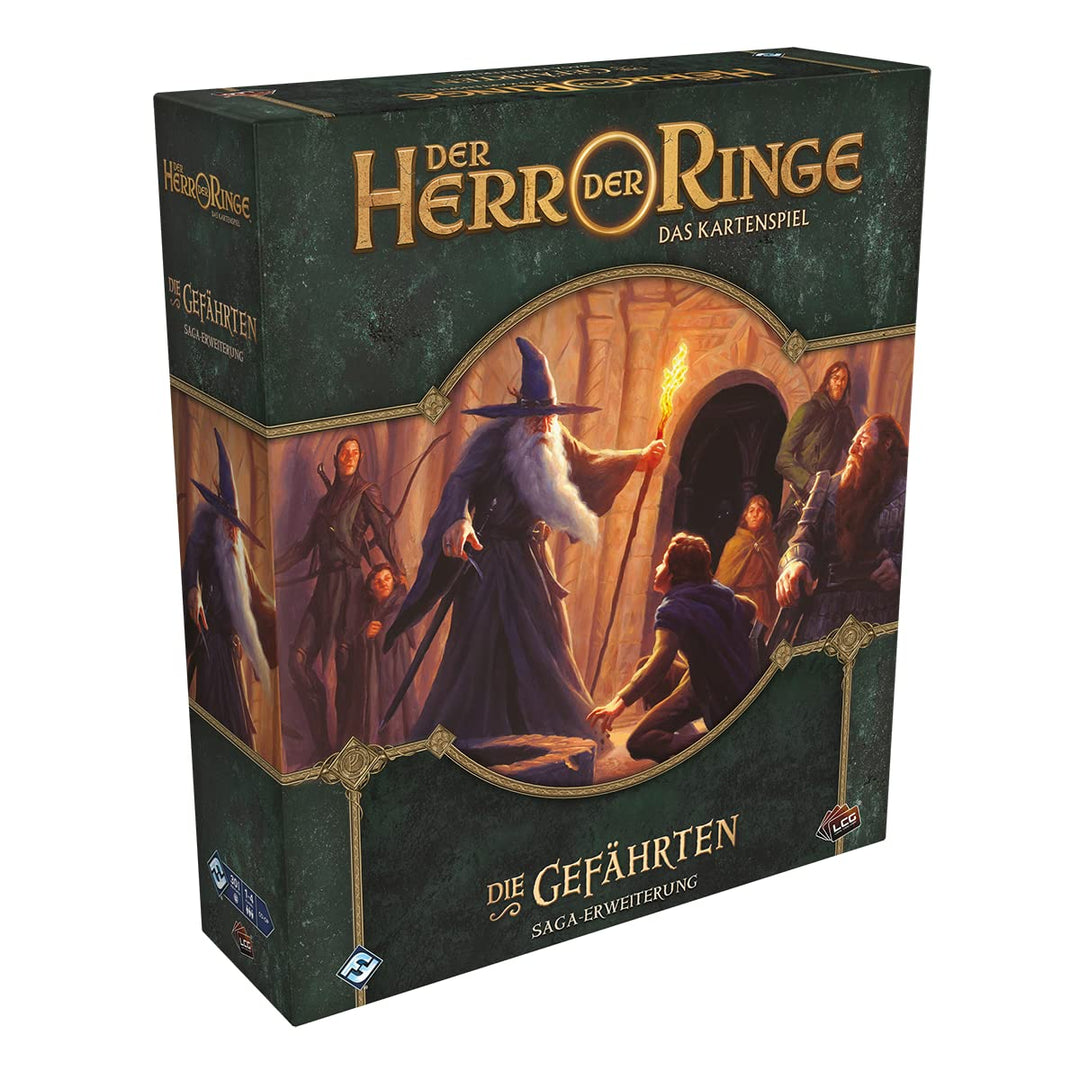 Asmodee | Fantasy Flight Games | Der Herr der Ringe: LCG – Die Gefährten | Saga-Erweiterung | Expert
