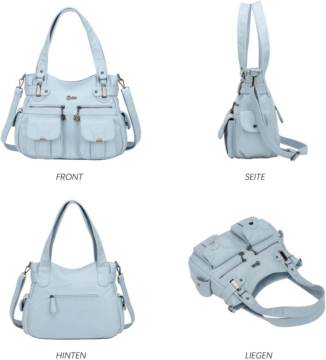 KL928 Tasche Damen Handtasche Umhängetaschen Damenhandtasche Schultertasche Lederhandtasche elegante