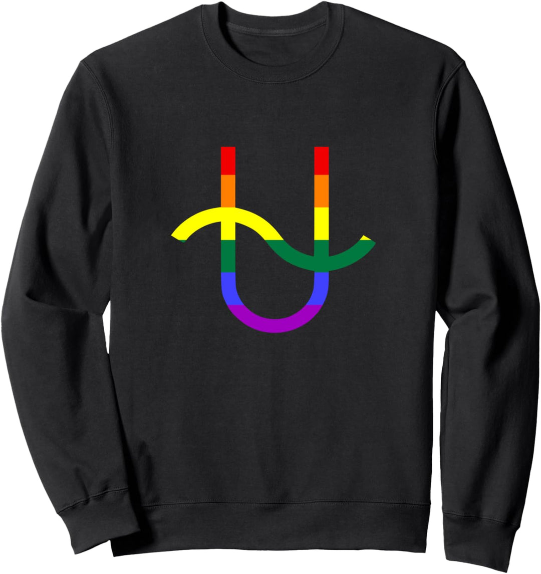 Proud Ophiuchus Astrology LGBTQ Zodiac Sign Horoscope Design Sweatshirt