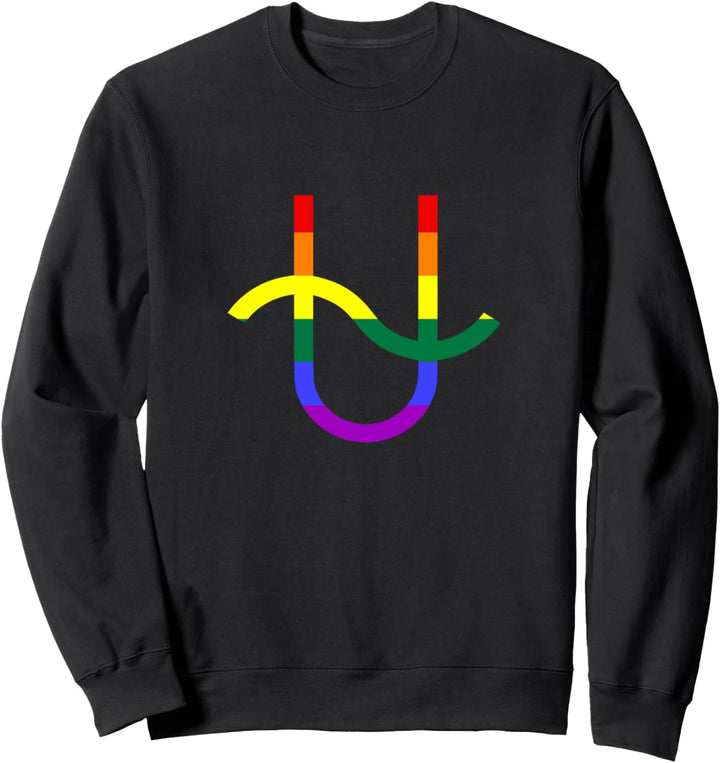 Proud Ophiuchus Astrology LGBTQ Zodiac Sign Horoscope Design Sweatshirt
