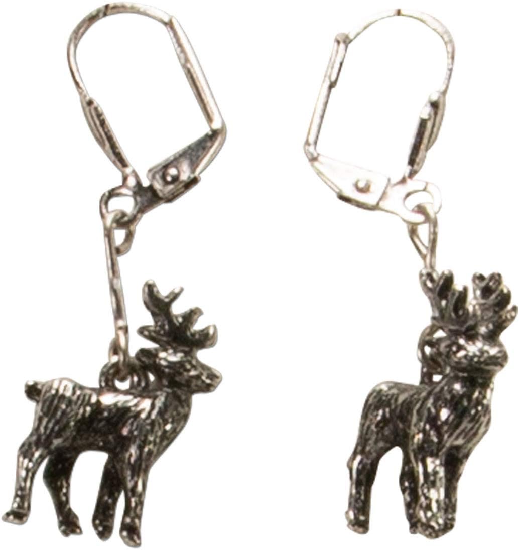Alpenflüstern Trachtenschmuck-Set Perlen-Trachtenkette, Trachten-Armband und Trachten-Ohrhänger Hirs
