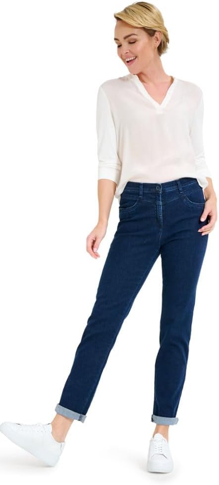 Raphaela by Brax Laura New New Authentic Denim 36W / 32L Dark Blue, 36W / 32L Dark Blue