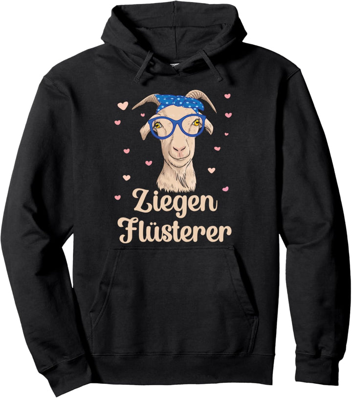 Ziegen Flüsterer Süsses Landwirt Bauer Ziege Pullover Hoodie
