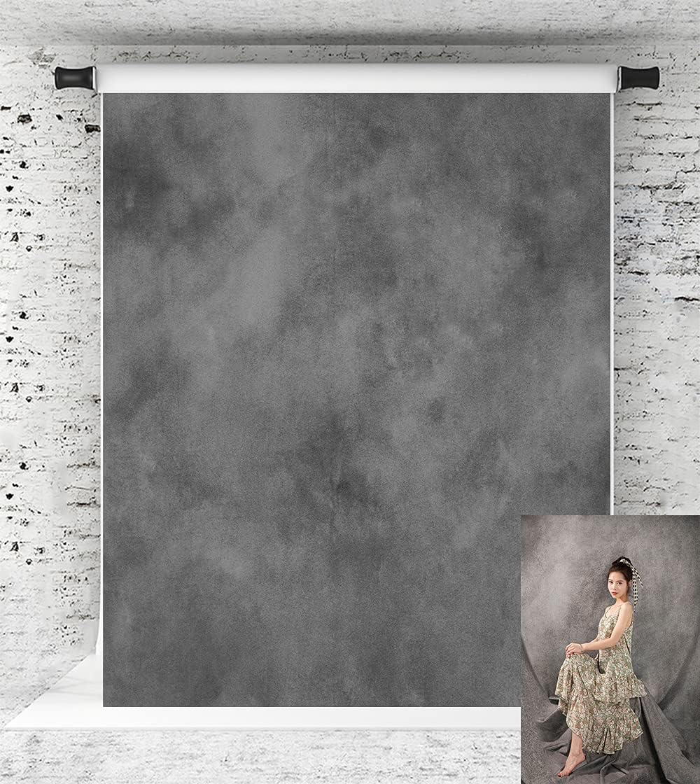 Kate 3x3m Grau Porträt Hintergrund Abstrakt Hintergründe Grau Fotostudio Hintergründe für Mikrofaser