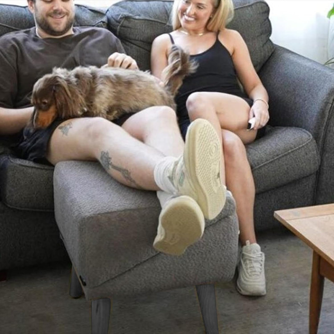 Haustiertritt, Haustiertreppe Für Kleine Hunde, rutschfeste Verstellbare Hunderampe, Hundetreppe Kla