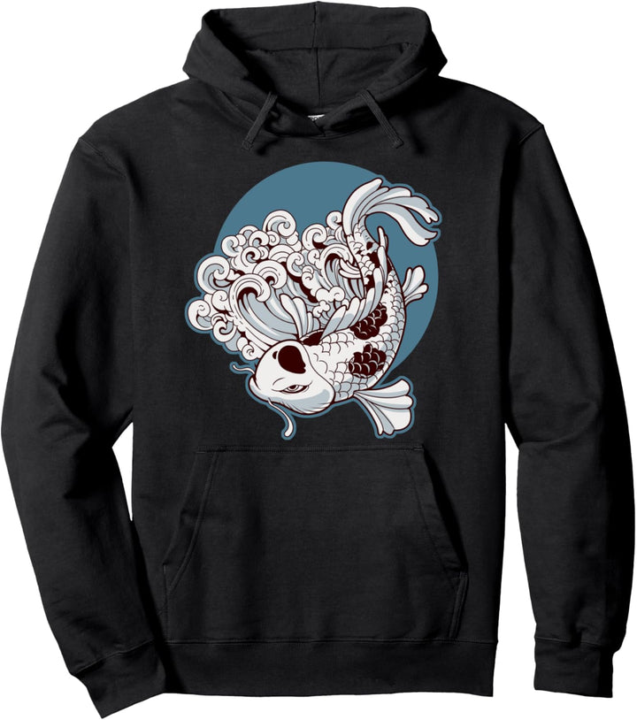 Koi Fisch Karpfen Nishikigoi Japanisch Japan Kultur Pullover Hoodie
