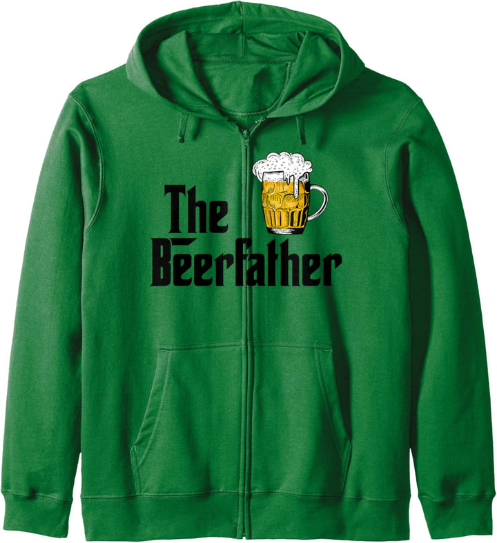 The Beerfather Funny Drinking Dad Bier Vatertag Kapuzenjacke
