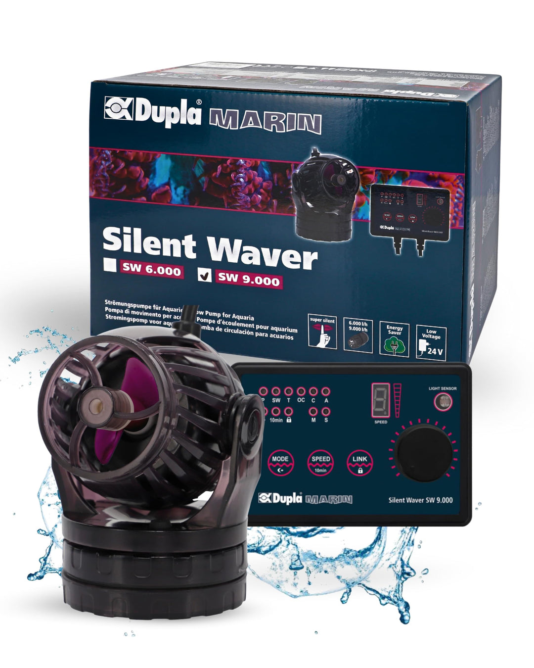 Dupla Marin Silent Waver SW 9.000, Schwarz