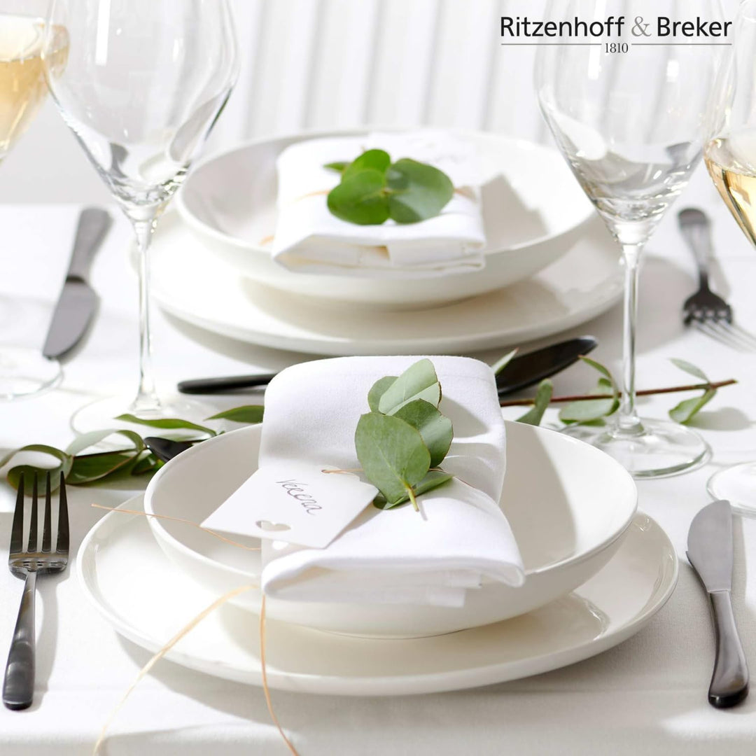 Ritzenhoff & Breker Tafelservice Skagen, 12-teilig, Weiss, Tafelservice