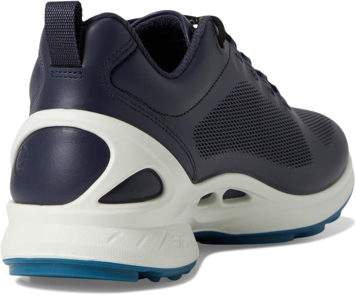 ECCO Herren BiomfjuelmSneaker 39 EU Blau Weiss, 39 EU Blau Weiss