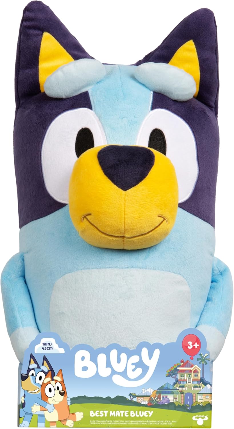 Bluey Best Mate Bluey Extra Large 18 Inch Plush Official Collectable Character Cuddly Jumbo Soft Toy