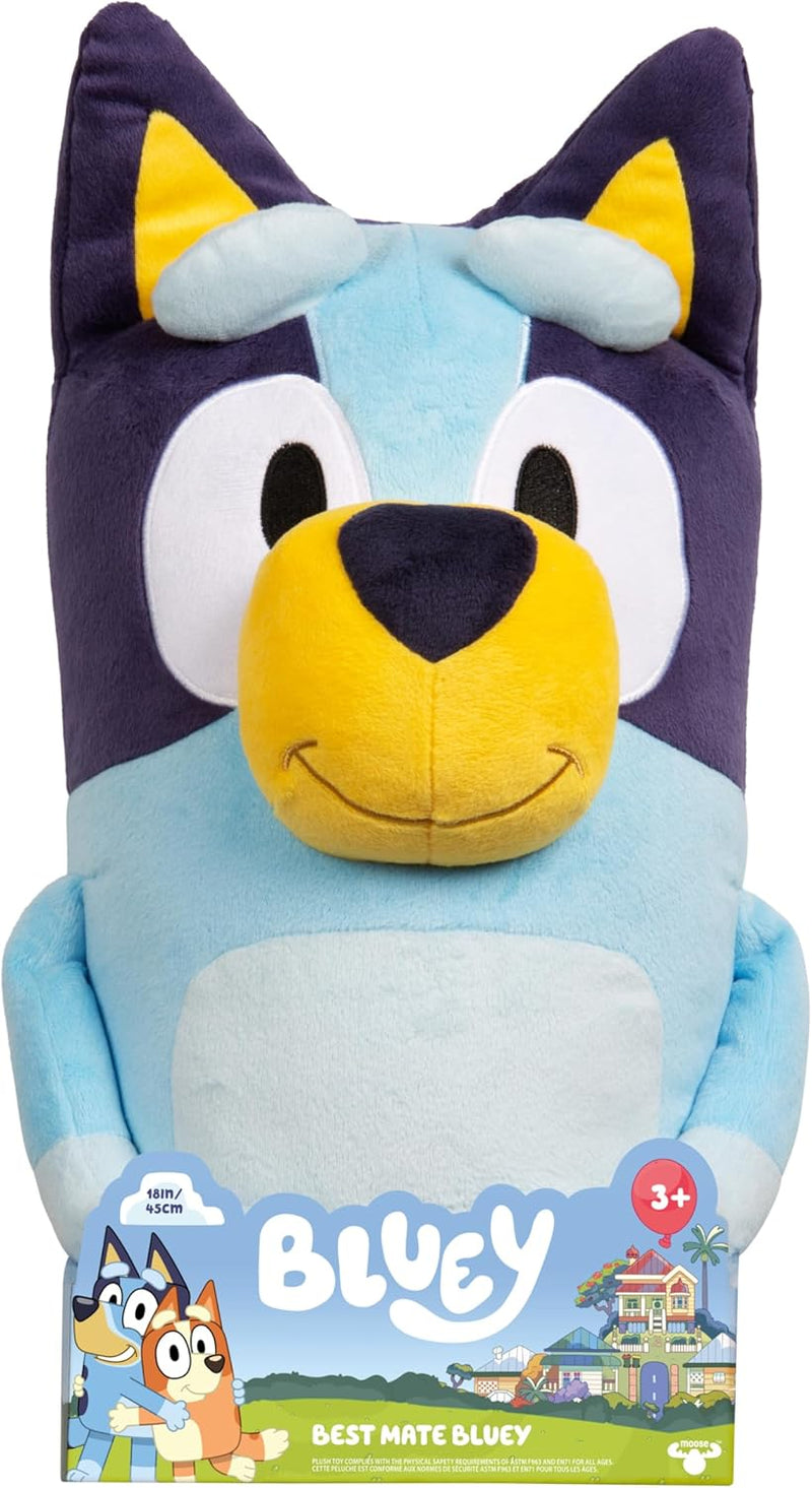 Bluey Best Mate Bluey Extra Large 18 Inch Plush Official Collectable Character Cuddly Jumbo Soft Toy
