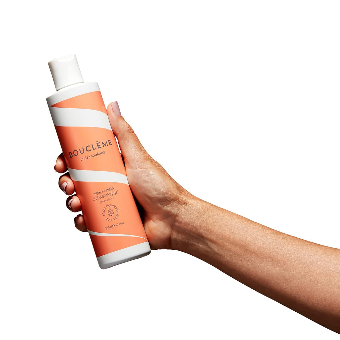 Bouclème Seal + Shield Curl Defining Gel – Starker Halt Gel zum Schutz vor Feuchtigkeit – 95,69% nat