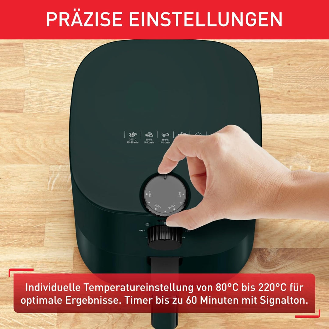 Tefal EY1303 Easy Fry Essential Heissluftfritteuse | 3,5 L Fassungsvermögen | energiesparend | einst