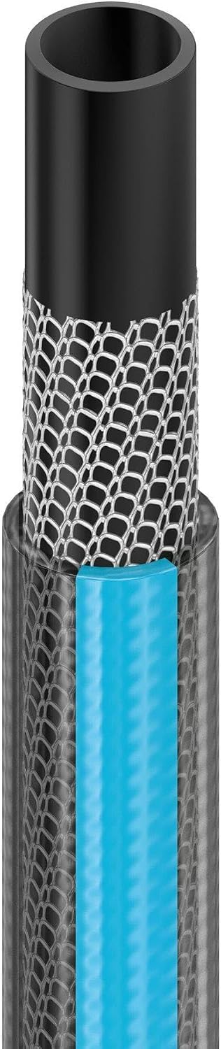Cellfast Gartenschlauch SMART 3-lagiger mit dauerhafter Verstärkung aus Garn höchster Qualität, Dopp