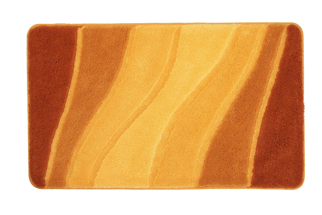 Meusch 2322539360 Badteppich Ocean, 60 x 100 cm, safran 60 x 100 cm Safran, 60 x 100 cm Safran