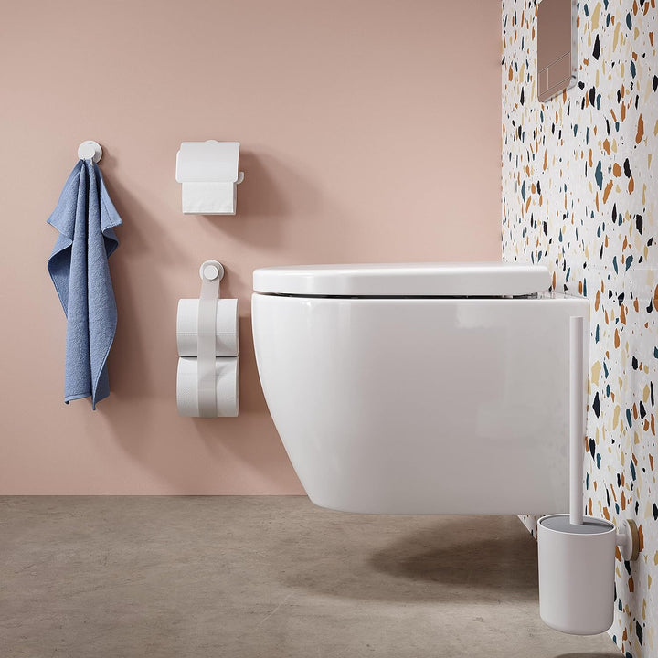Tiger Stax WC-Sitz, Toilettensitz mit Absenkautomatik und Easy-Clean-Funktion, D-Form, einfache Mont