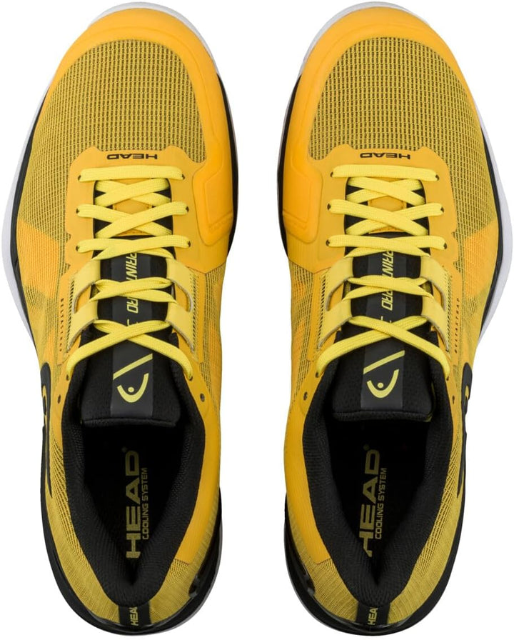 HEAD Herren Sprint Pro 3.5 Men Tennisschuhe 43 EU Banana Schwarz, 43 EU Banana Schwarz