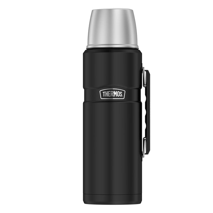 THERMOS Thermosflasche Edelstahl Stainless King, 1,2L, Isolierflasche mit Trinkbecher 4003.232.120 s