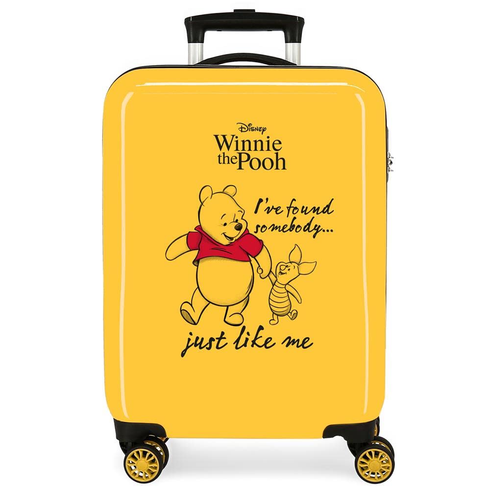 Disney Winnie The Pooh Koffer, Ocker, 38 x 55 x 20 cm, starr, ABS-Kombinationsverschluss, seitlich 7
