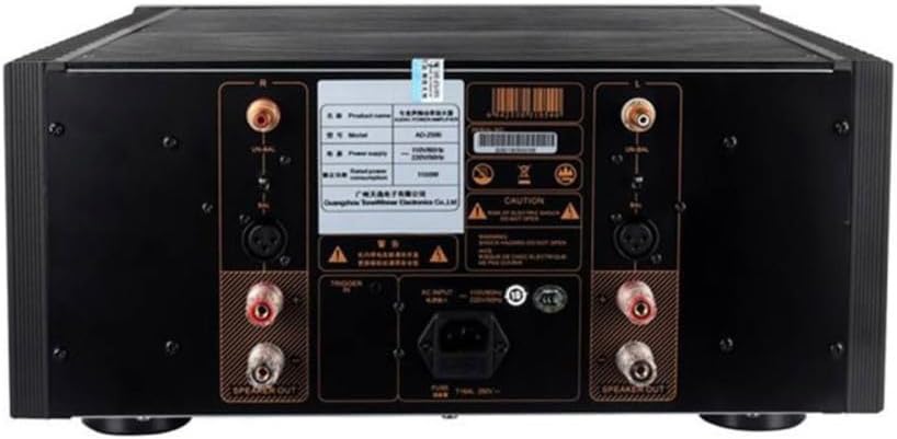 Tonewinner AD-2500 Pro HiFi-Endverstärker in der Klasse AB mit 2 x 950 W an 4 Ohm und 2 x 570 W an 8