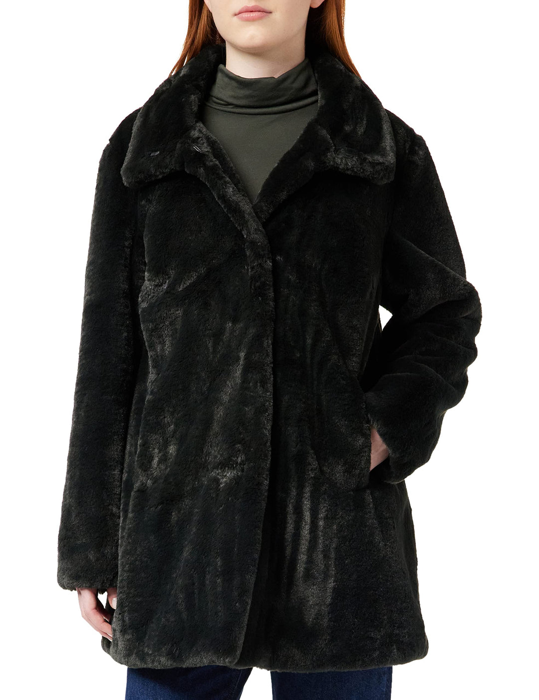 Oakwood Damen Luna Mantel 44 Grau (Gris Foncé 0529), 44 Grau (Gris Foncé 0529)