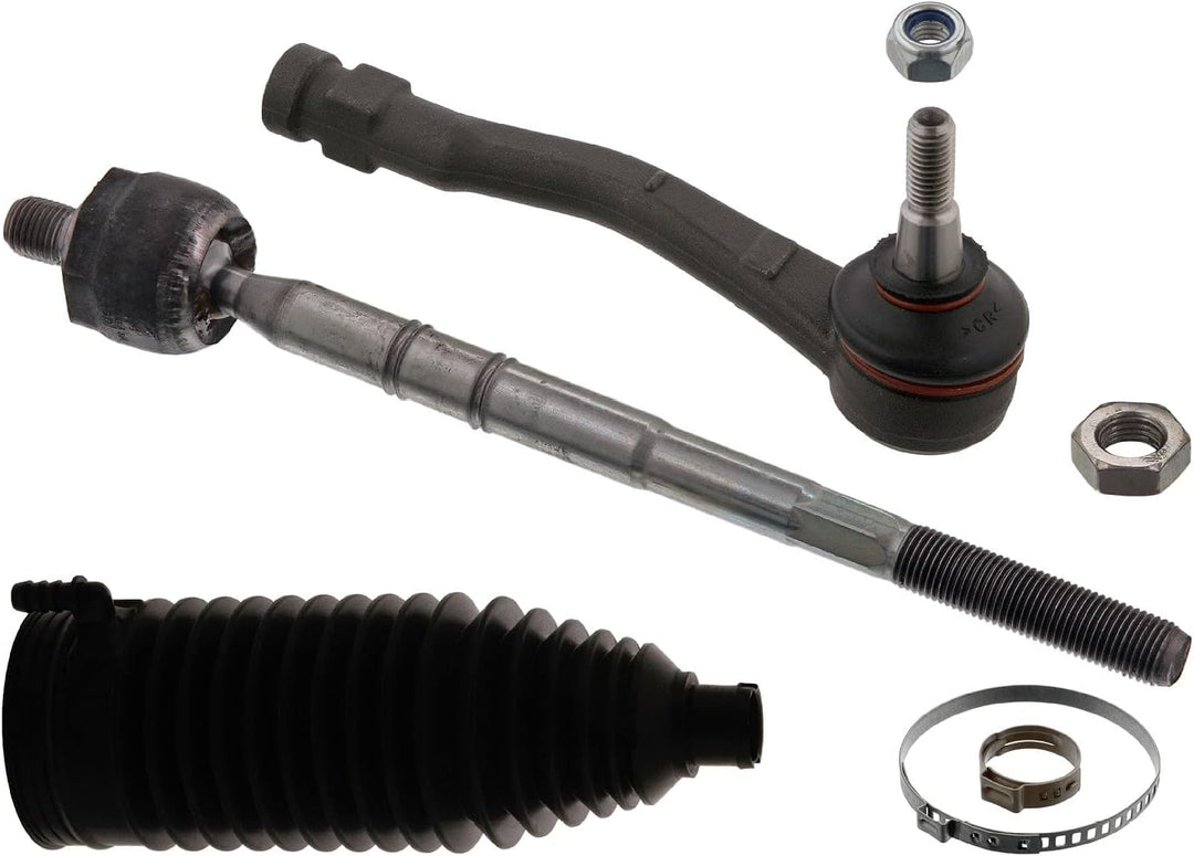 febi bilstein 44933 Spurstange mit Lenkmanschettensatz , 1 Stück Vorderachse rechts, Vorderachse rec