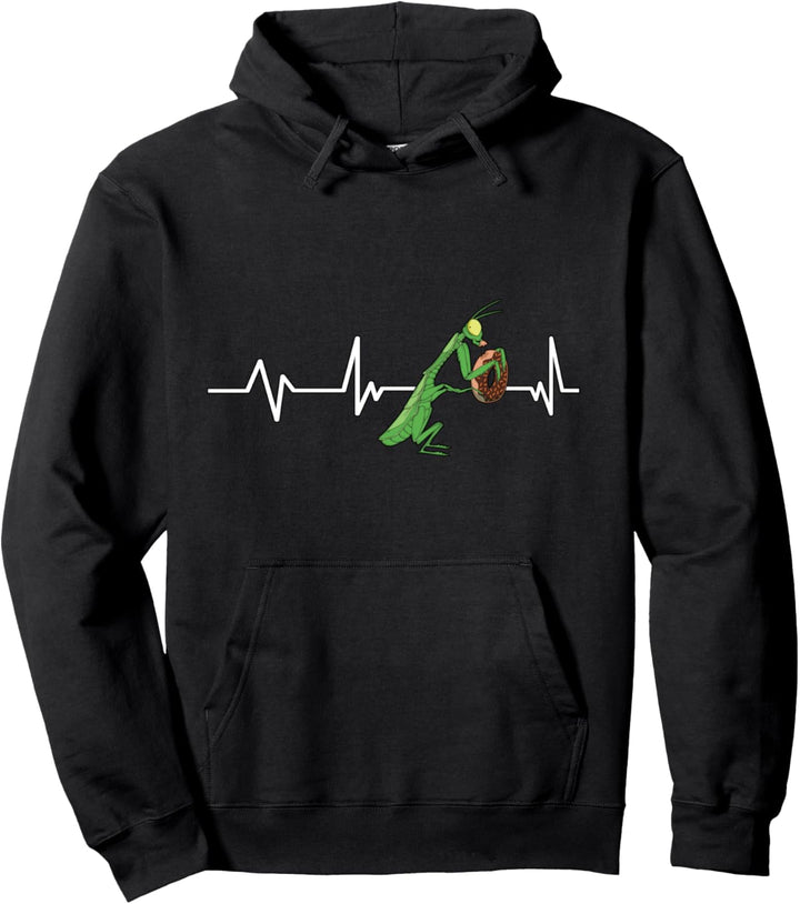 Donut Gottesanbeterin Herzschlag Geschenk Gottesanbeterin Pullover Hoodie
