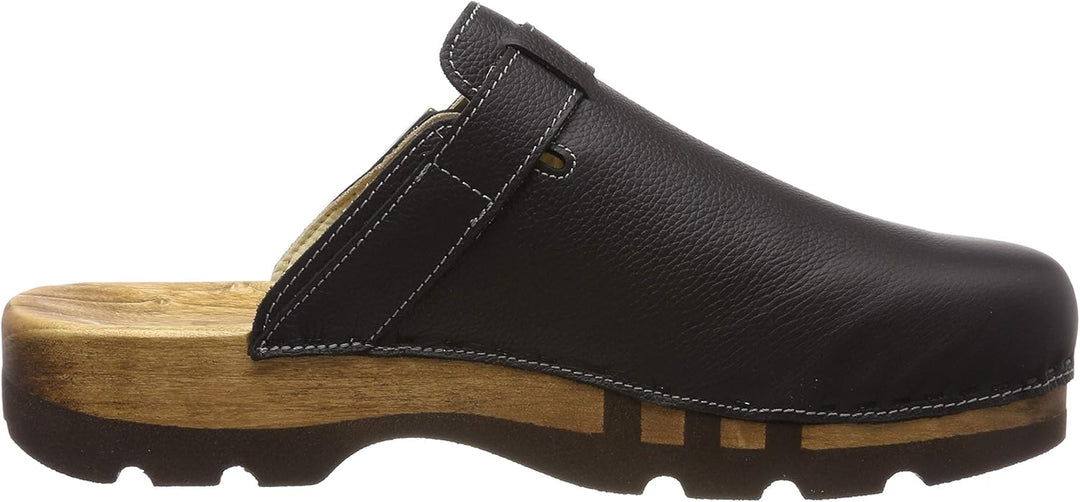 Woody Lukas Herren Clogs 47 EU Schwarz, 47 EU Schwarz