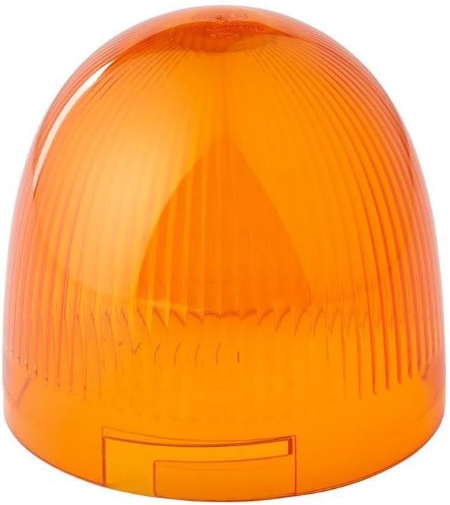 HELLA - Halogen-Rundumkennleuchte - Rota Compact - 12V - gelb - Rohrstutzen, flexibel - Menge: 1 - 2