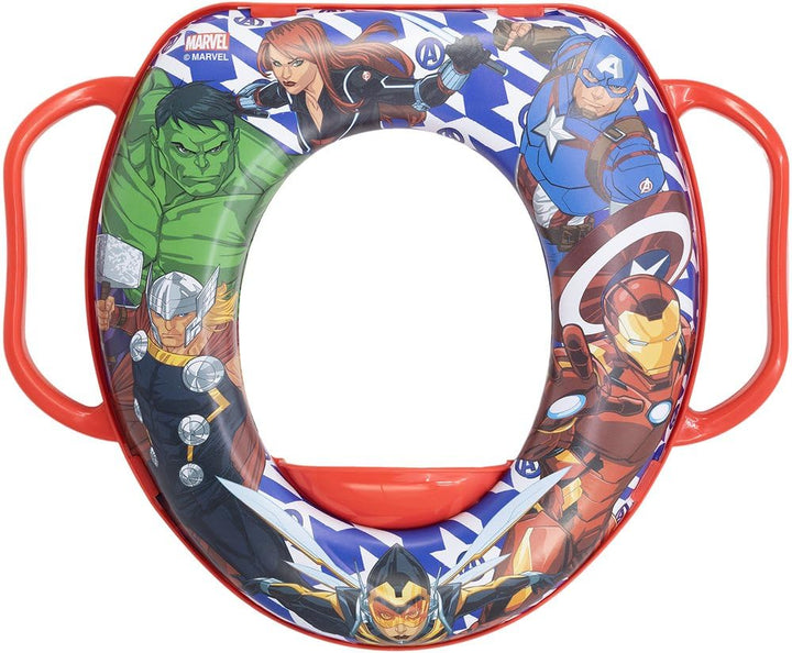 Stor Marvel Avenger Toilettenverkleinerer für Kinder, aus Kunststoff, gepolstert und wiederverwendba