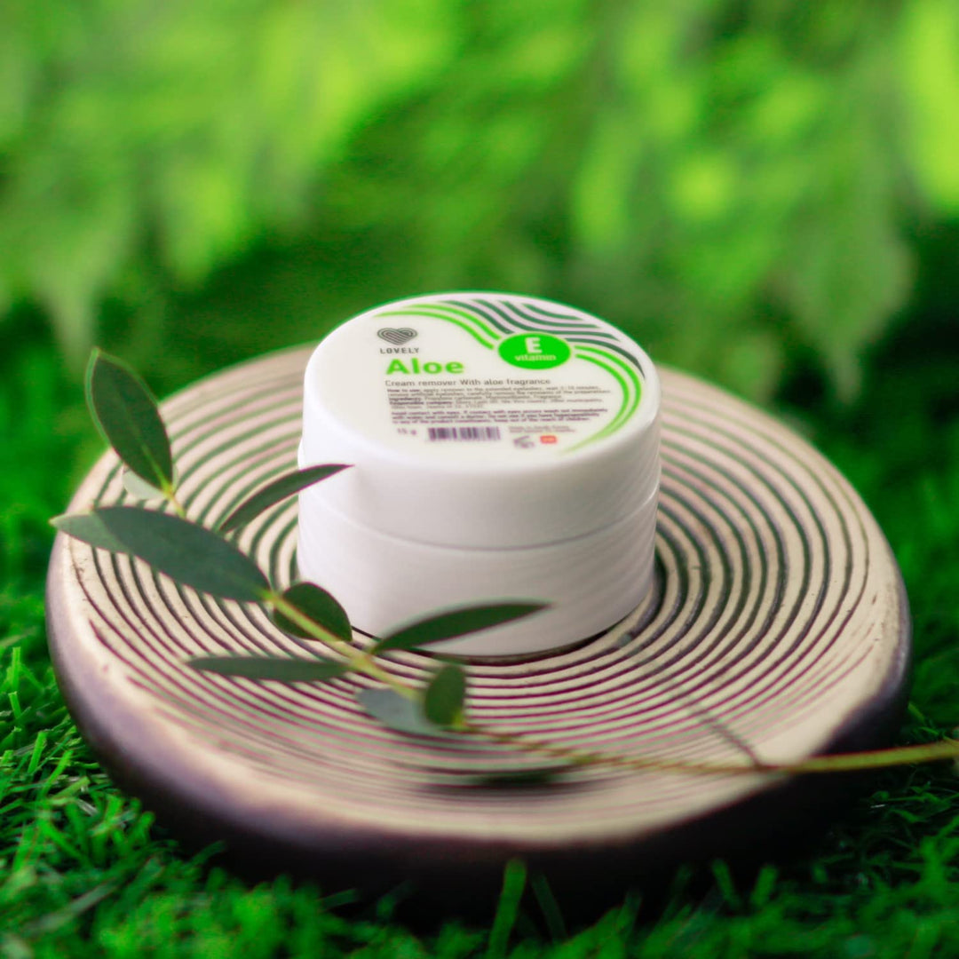 LOVELY Lash Cream Remover für Wimpernverlängerungen Duft:ALOE VERA | Wimpernremovercream zur sanften