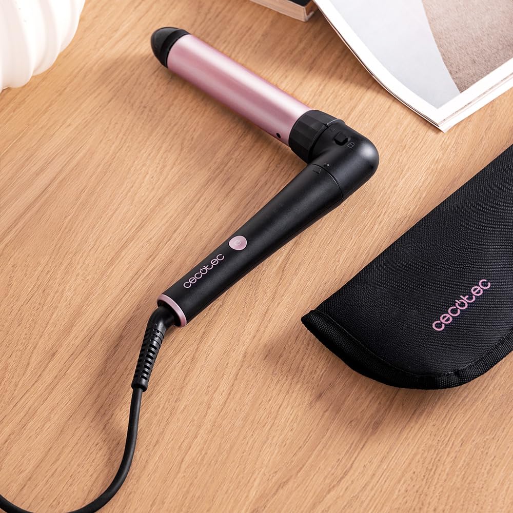 Cecotec SurfCare 3200 TwistWaves Lockenstab, 60 W, Kopf mit 32 mm Durchmesser, 90° Bogen, komfortabl
