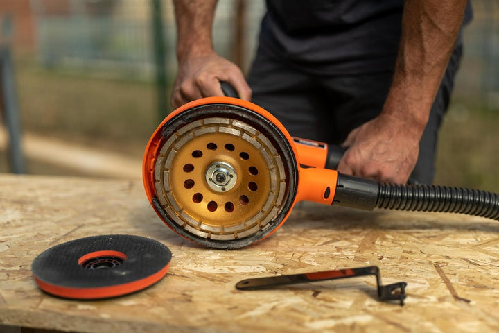 FEIDER SURFACER5 - Multischleifer 1100W - Schleifer mit Scheibendurchmesser 180mm - Schleifmaschine