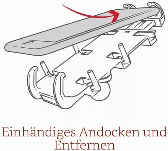 RAM Mounts RAM-HOL-PD4-238AU Smartphone-Halterung mit Kugel Typ B Durchmesser