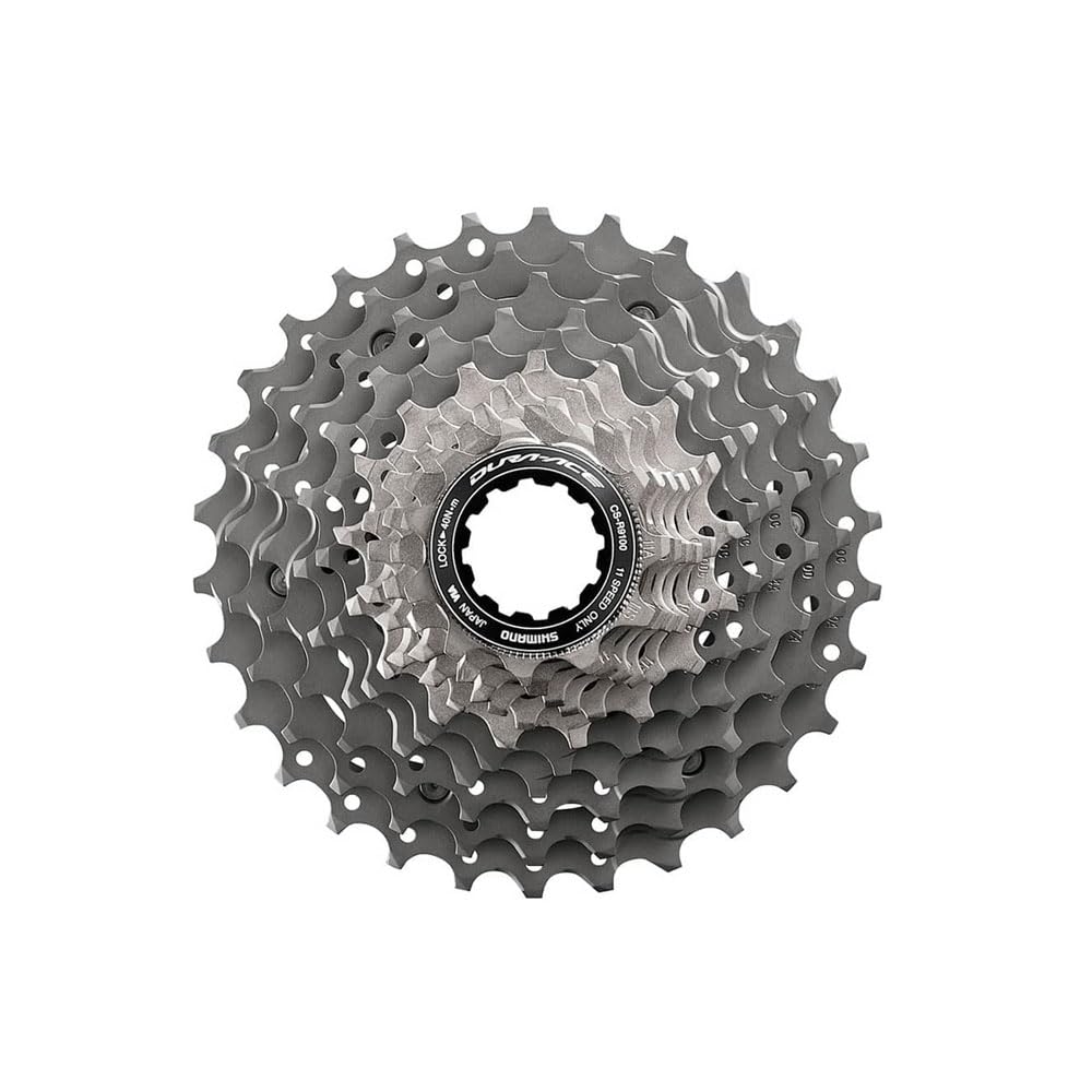 SHIMANO Unisex – Erwachsene Csr9100 Kassetten & Ritzel 11-28 Zähne silber, 11-28 Zähne silber