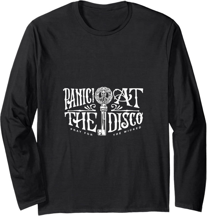 Panic! At The Disco Totenkopf-Logo Langarmshirt