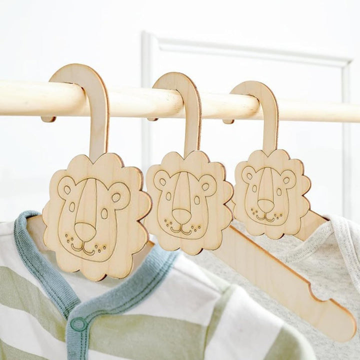 20 Stück Kinderkleiderbügel, Baby Kleiderbügel, Baby Kleiderbügel aus Holz, DIY Kinder Kleiderbügel
