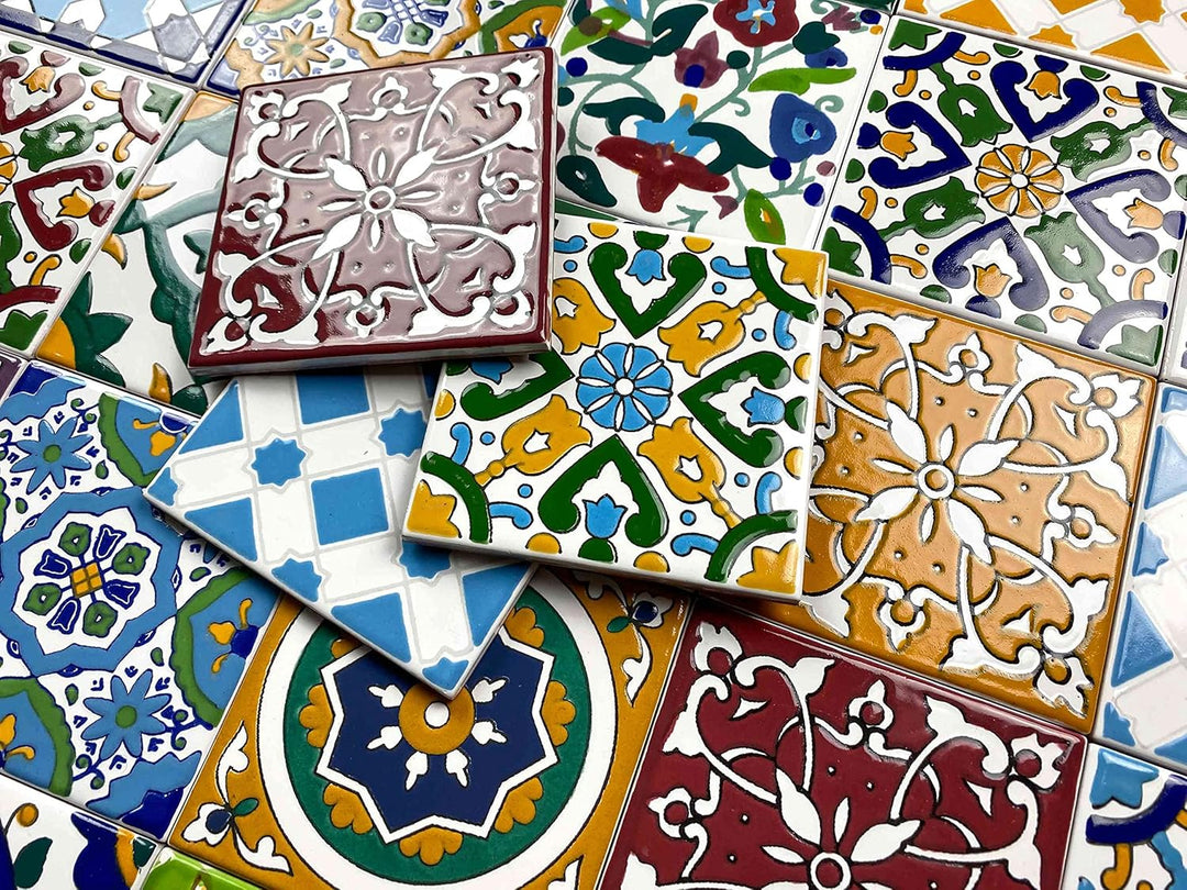 Cerames Orientalische Marokkanische Keramikfliesen Pazzo - dekorative Mosaikfliesen für das Badezimm