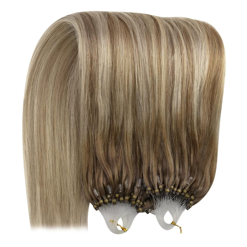 40cm Microring Extensions Braun Blond Microring Extensions Echthaar 1g Ombre Echthaar Extensions Mic