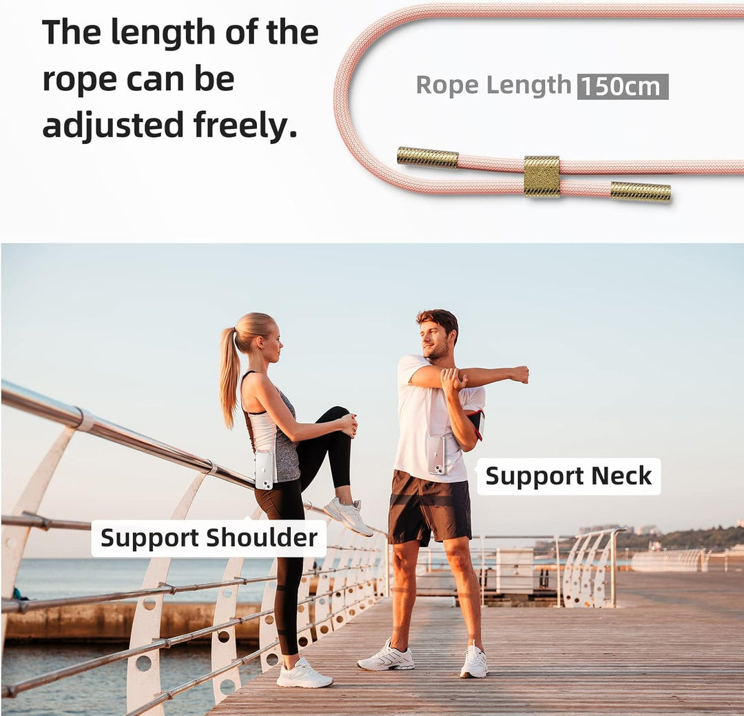 GOODVISH Handykette kompatibel mit Apple iPhone 13-6,1" Display | Necklace Hülle mit Band Handyhülle