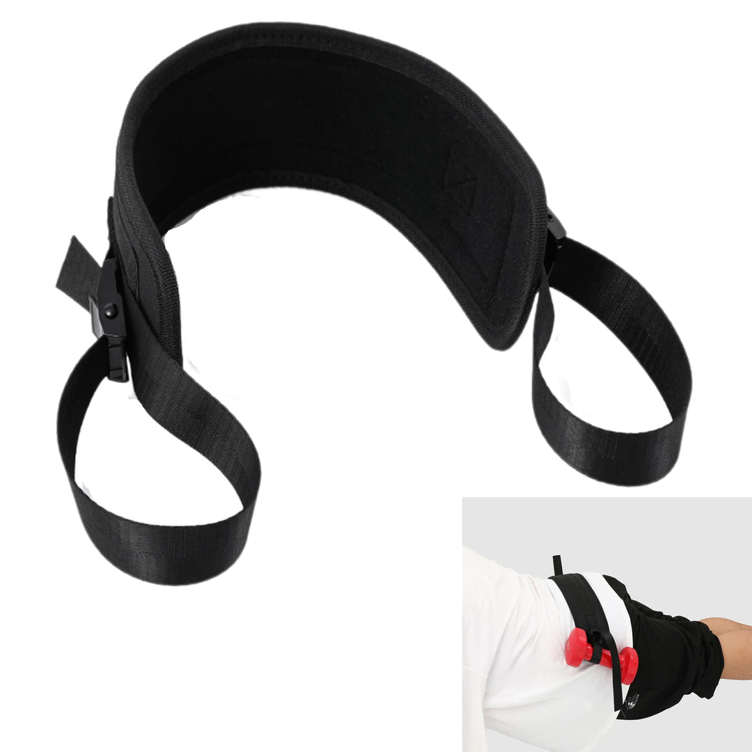 Gewichtsgürtel Po Trainer Hip Thrust Gürtel - 1 Stück, Schwarz, Pilates Belt, Bridge Training Anti R