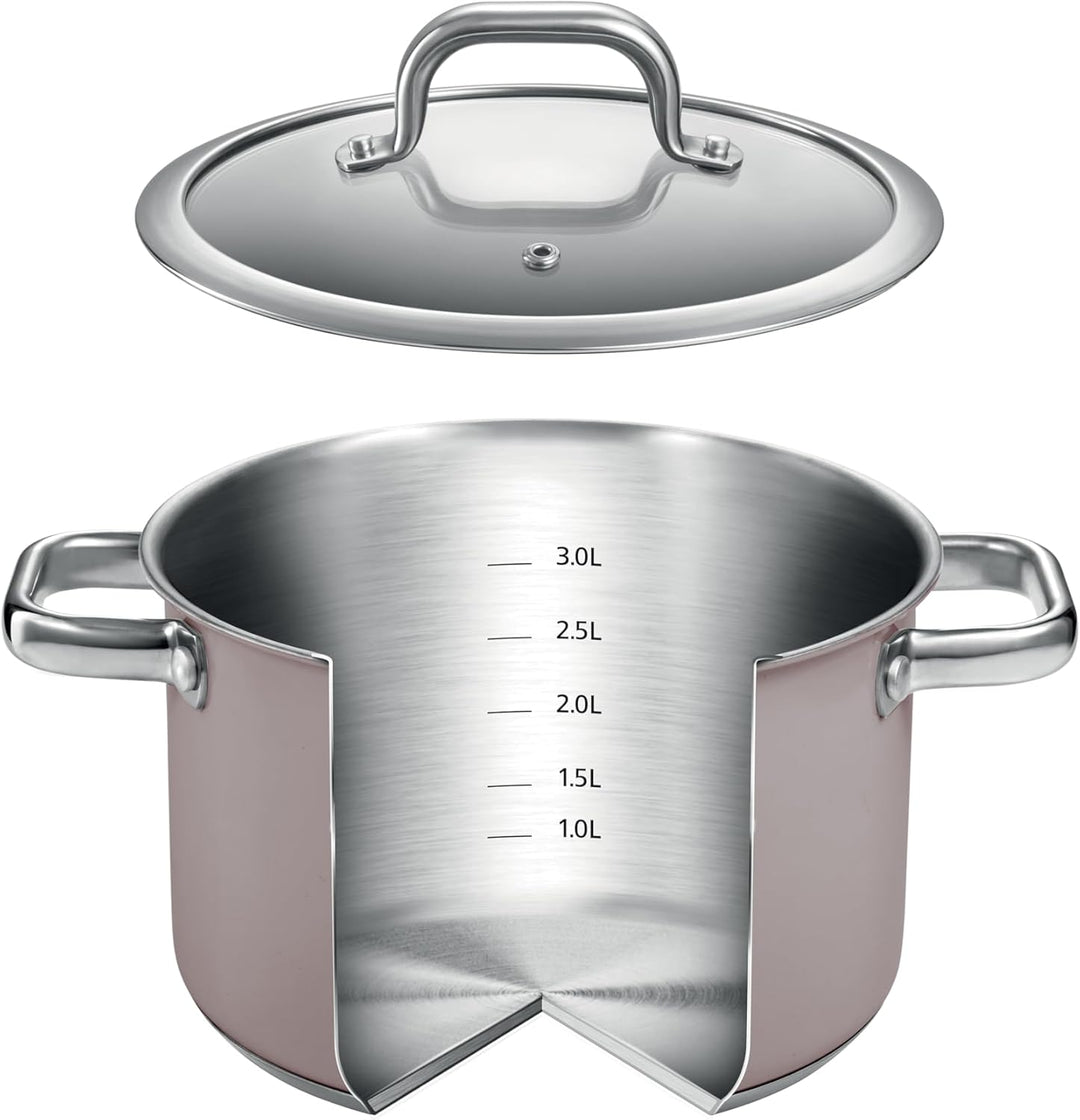Tescoma Topfset DELIGHT Taupe, 8-teilig
