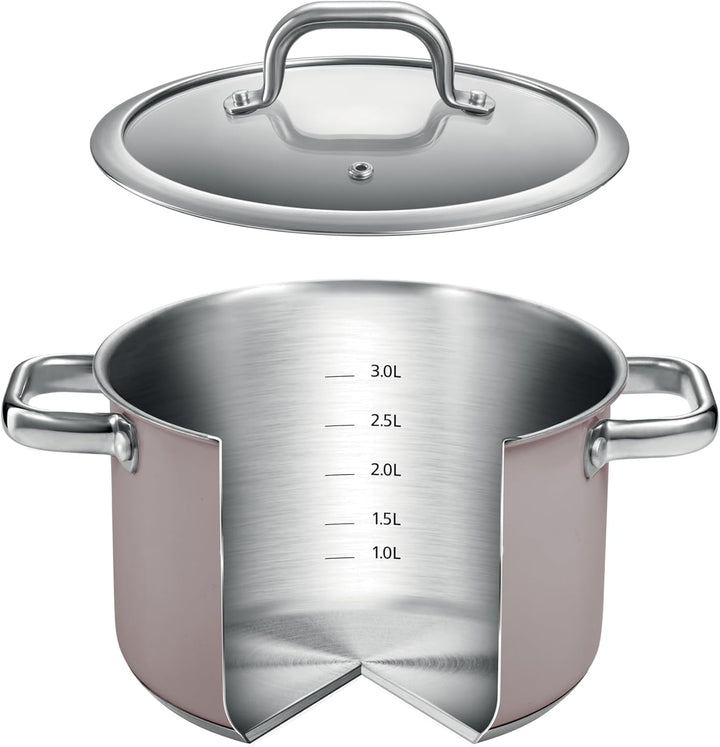 Tescoma Topfset DELIGHT Taupe, 8-teilig