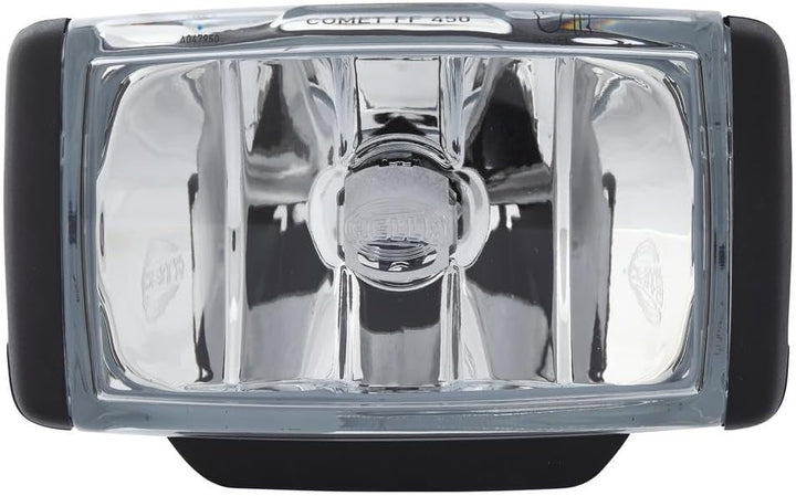 HELLA - Halogen/FF-Nebelscheinwerfer - Comet FF 450 - 24/12V - rechteckig - Anbau - glasklare Streus
