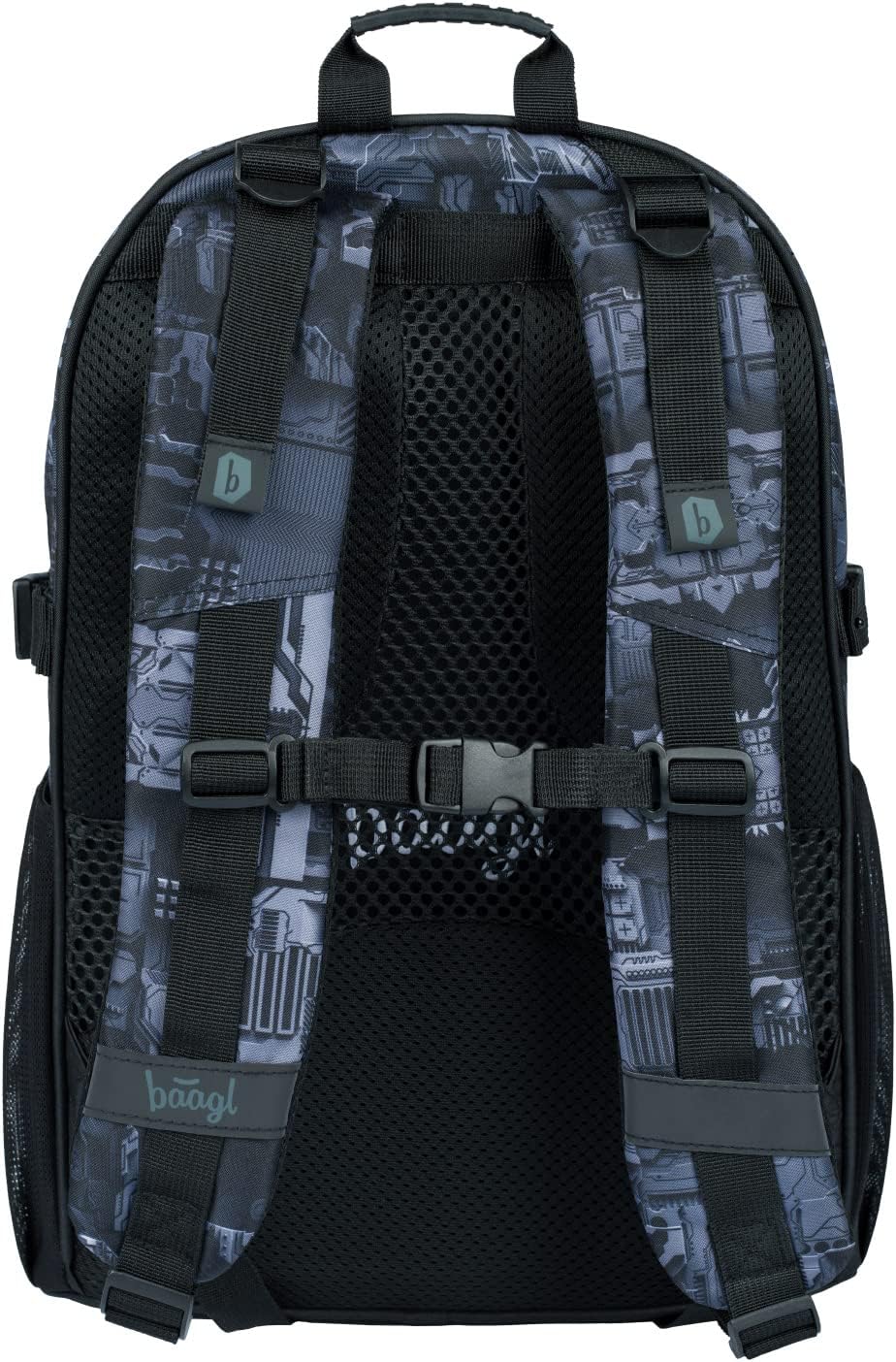 Baagl Schulrucksack Set Jungen 3 Teilig, Schultasche für Grundschule Volksschule, Grundschule Ranzen